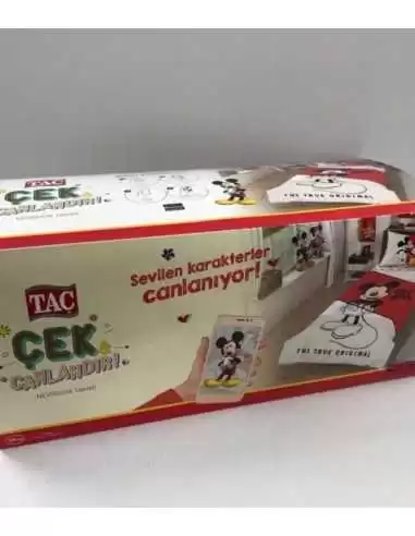 Детское постельное белье TAC Disney Mickey Cek Детское постельное белье TAC Disney Mickey Cek