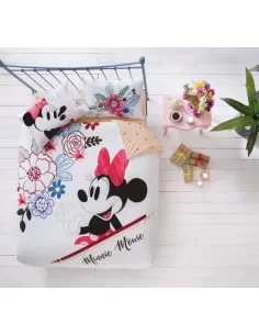 Постельное белье евро TAC Minnie Mouse Watercolor