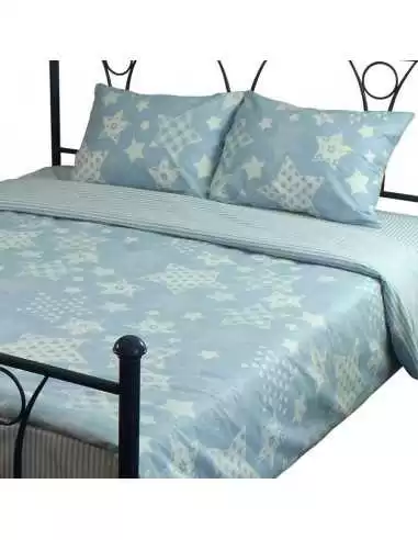 Постельное белье евро Руно Blue Star Постельное белье евро Руно Blue Star