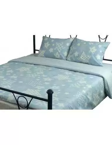 Постельное белье евро Руно Blue Star, 70х70 (2шт) см Постельное белье евро Руно Blue Star, 70х70 (2шт) см